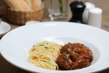 Veal osso bucco $16.50